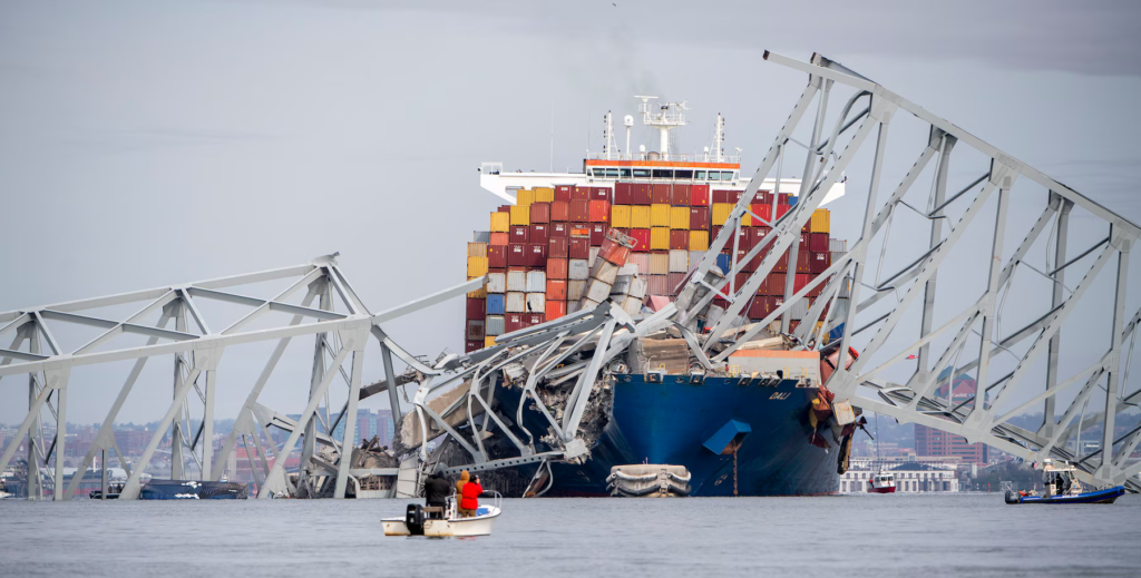 Baltimore’s Francis Scott Key Bridge Collapses After Being Hit by Cargo Ship 1 imrs